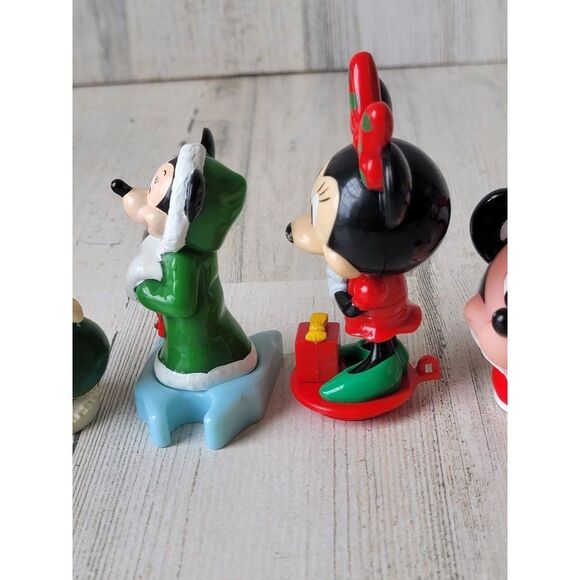 Christmas mini Mickey Mouse figures toy Xmas variety set - Picture 10 of 16